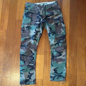 Ralph Lauren Green Camouflage Cargo Pants